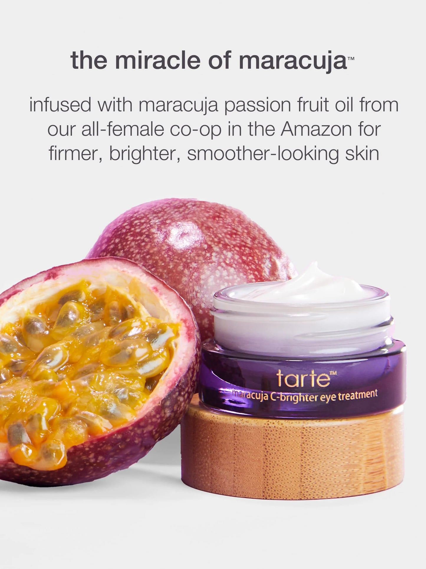 travel size maracuja C-brighter™ eye treatment