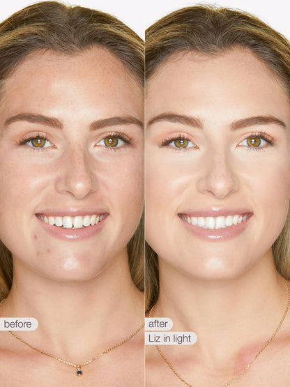 travel-size skin treat poreless tinted moisturizer SPF 20