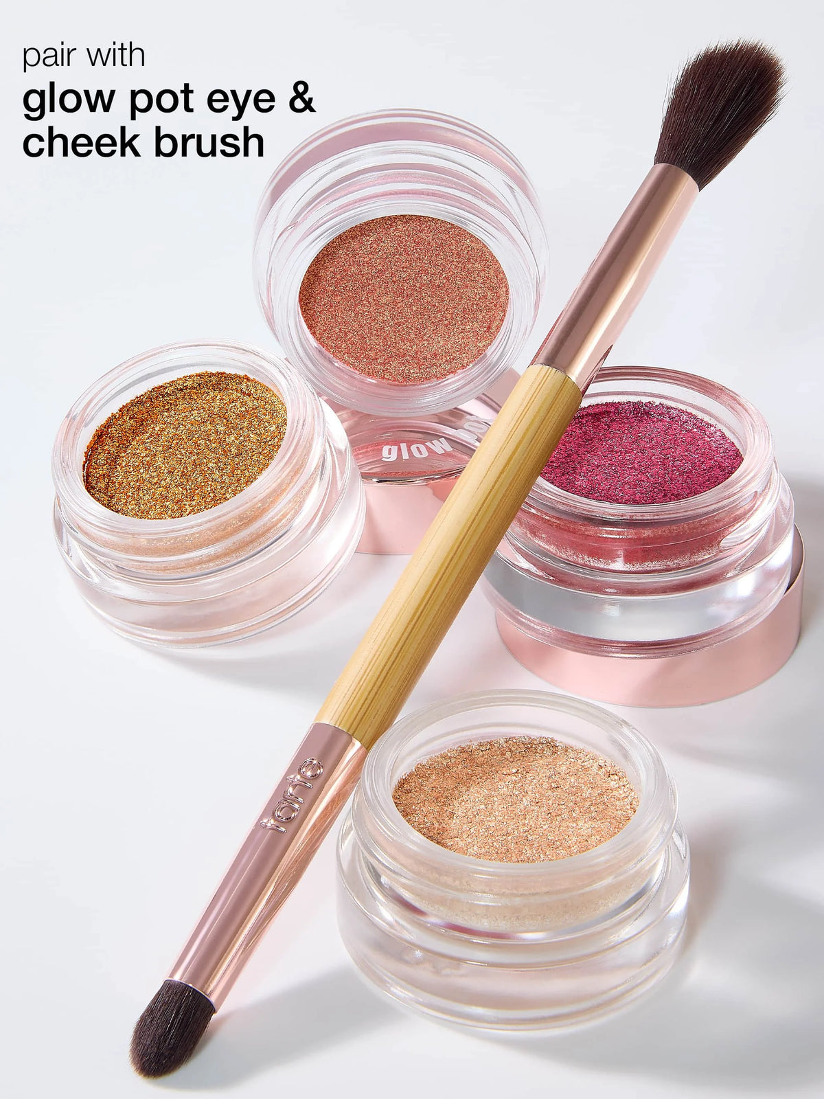 glow pot eyeshadow & brush