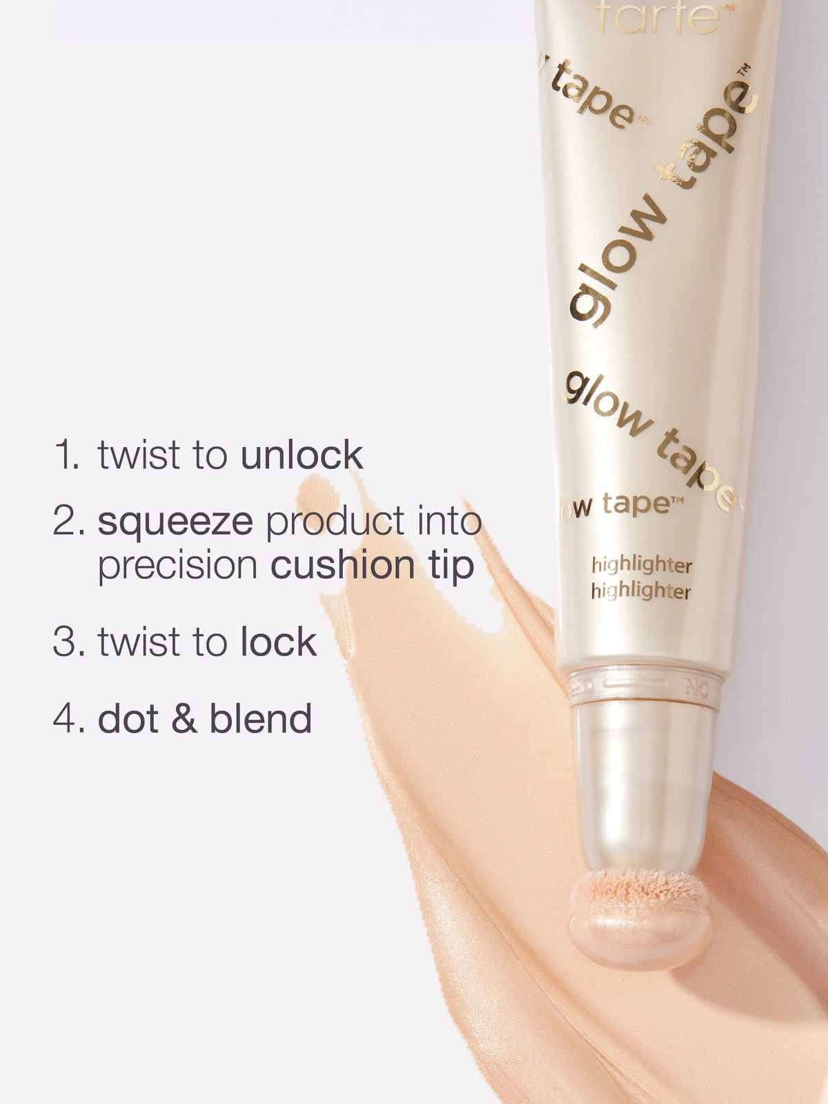 travel-size glow tape™ highlighter