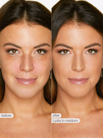 travel-size skin treat poreless tinted moisturizer SPF 20