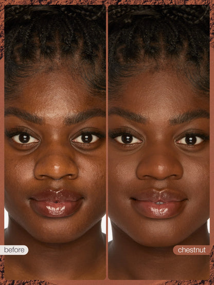 travel-size creaseless setting & brightening powder