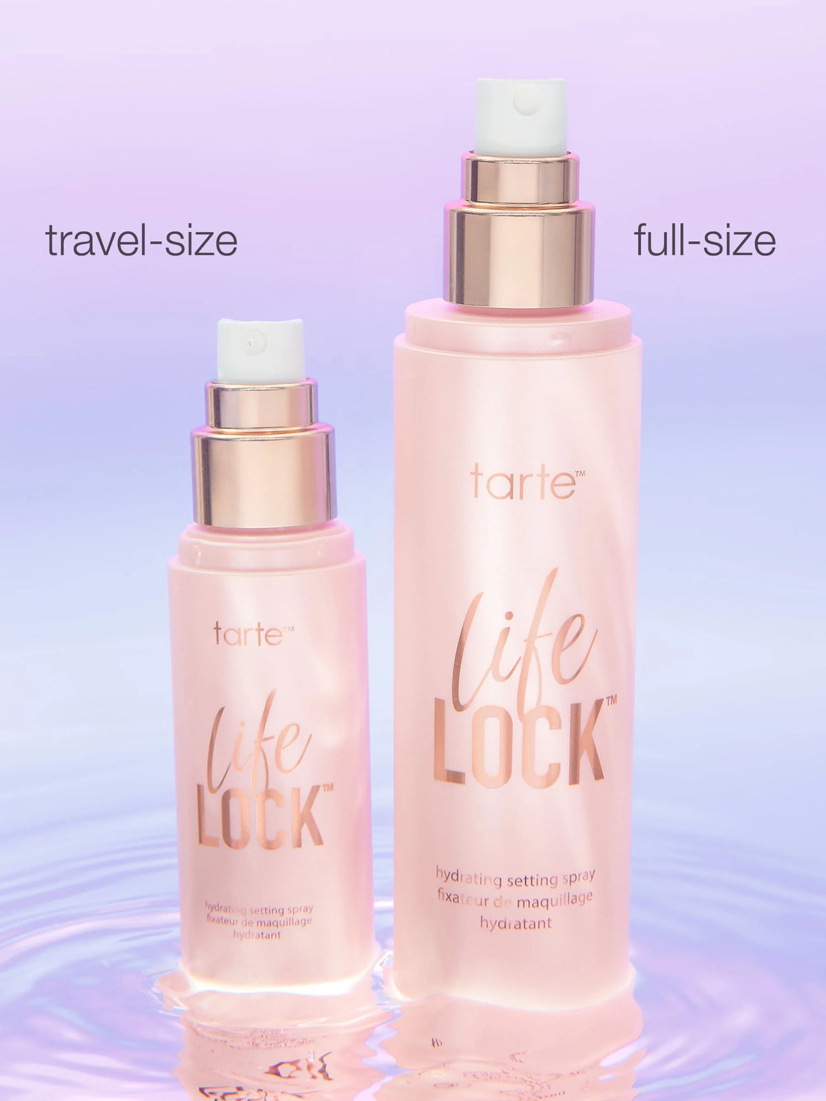 travel-size Life Lock™ hydrating setting spray