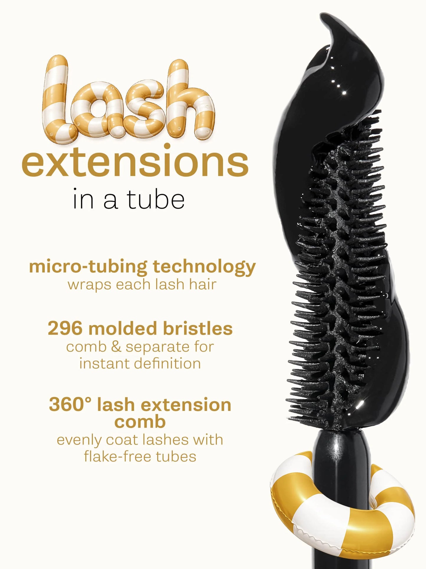 travel-size tartelette™ XL tubing mascara