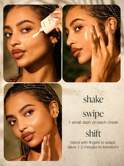 CC color-correcting tinted serum