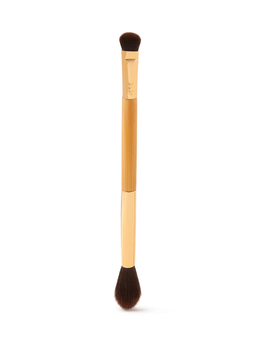 double-ended shader & blending eyeshadow brush