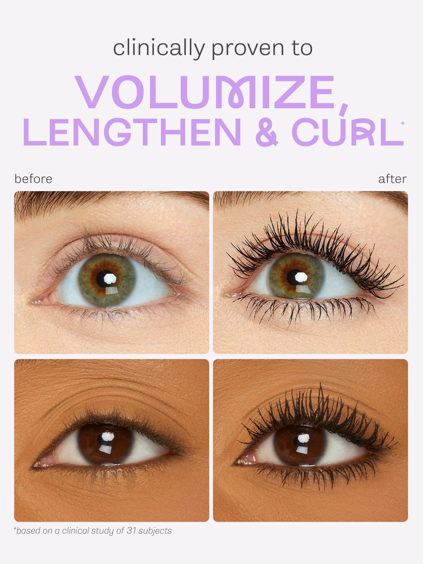 travel-size tartelette™ tubing mascara
