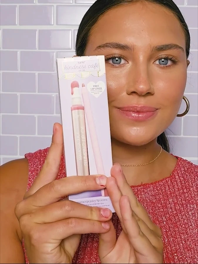 maracuja juicy lip icons plumping lip oil & liner duo