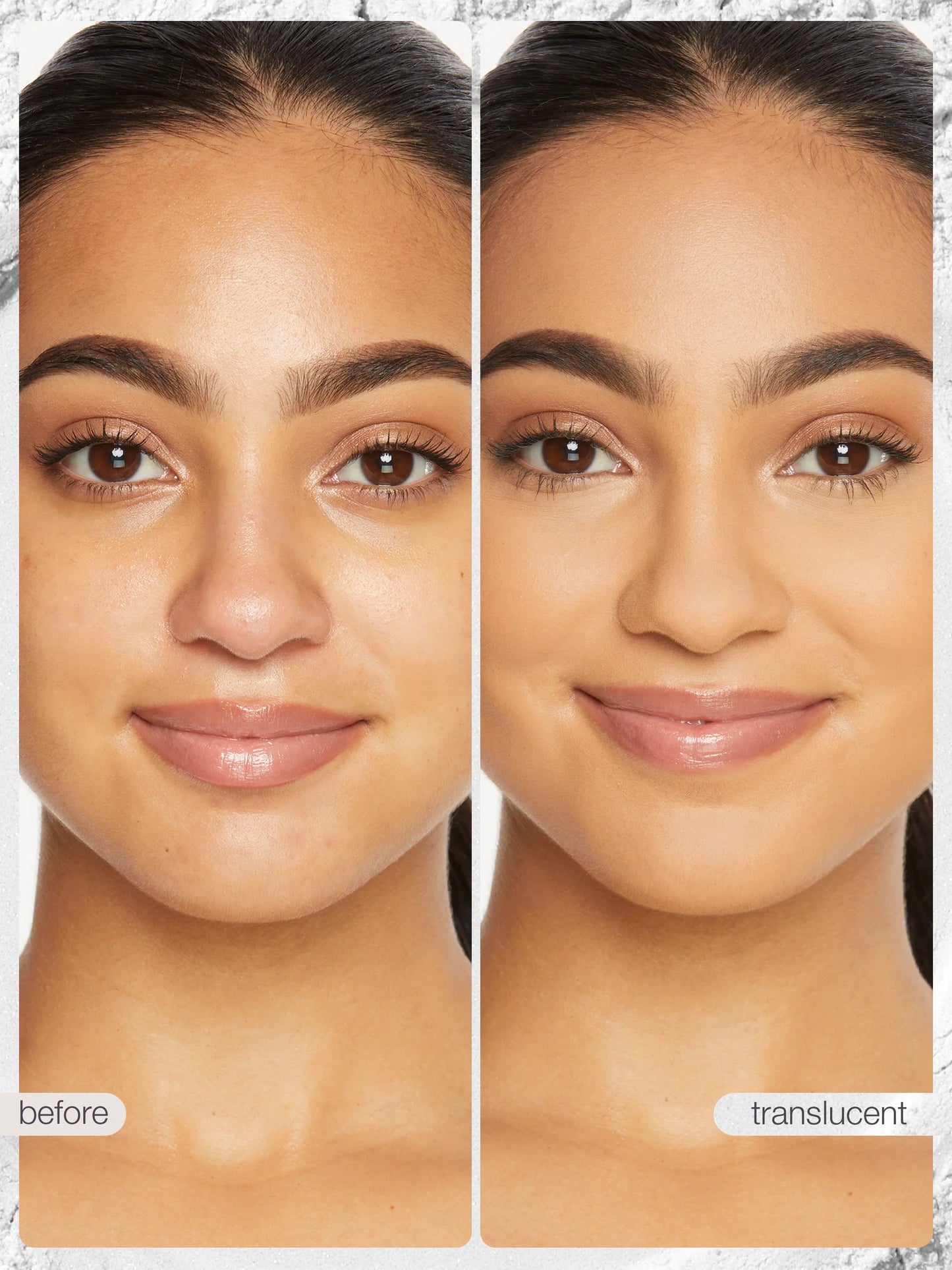 travel-size creaseless setting & brightening powder