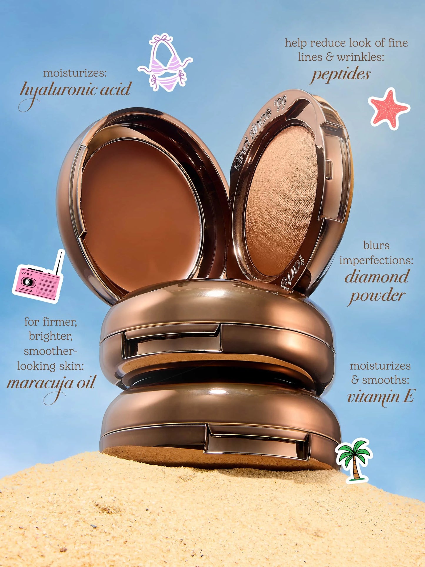 macaron sculpt & bronze duo + brush
