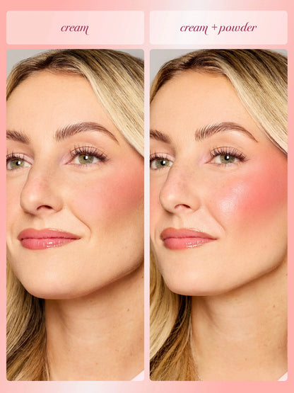 macaron blush & glow™ duo + brush